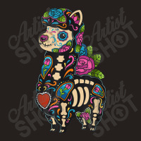 Llama Sugar Skull Mexico Alpaca Calavera Dia De Los Muertos T Shirt Tank Top | Artistshot