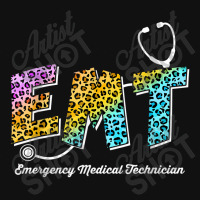 Emt For Emergency Medical Technician Leopard Funny Nurse Day Baby Bibs | Artistshot