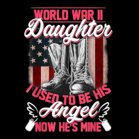 World War Ii Daughter I Used To Be His Angel Now He's Mine T Shirt Camo Snapback | Artistshot