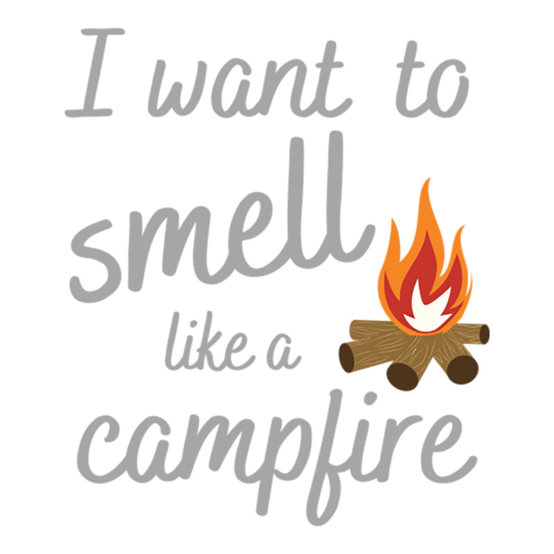 I Want To Smell Like A Campfire Camping Cub Paper Bag - 8 X 4 1/2 X 10 1/4 | Artistshot