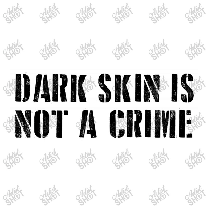 Dark Skin Is Not A Crime - Black Women's V-neck T-shirt | Artistshot