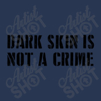 Dark Skin Is Not A Crime - Black Ladies Denim Jacket | Artistshot