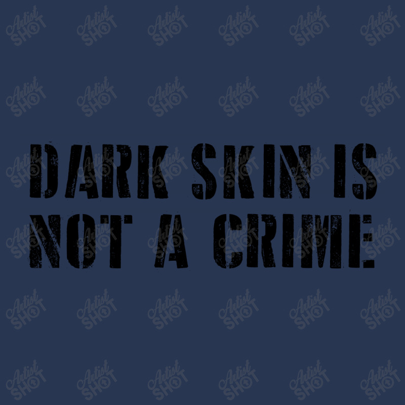 Dark Skin Is Not A Crime - Black Men Denim Jacket | Artistshot