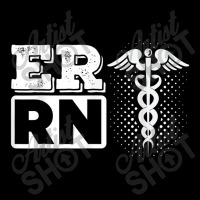 Er Rn Emergency Room Registered Nurse Nursing Medicine V-neck Tee | Artistshot