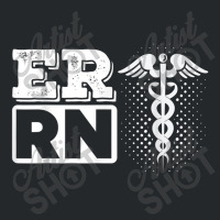 Er Rn Emergency Room Registered Nurse Nursing Medicine Crewneck Sweatshirt | Artistshot