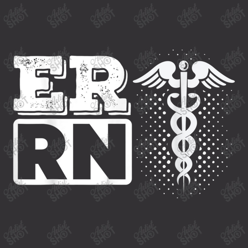 Er Rn Emergency Room Registered Nurse Nursing Medicine Vintage Short | Artistshot