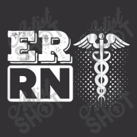 Er Rn Emergency Room Registered Nurse Nursing Medicine Vintage Hoodie And Short Set | Artistshot