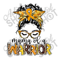 Childhood Cancer Awareness Mama Of A Warrior Gold Ribbon Jumbo Paper Bag - 18 X 7 X 18 3/4 | Artistshot