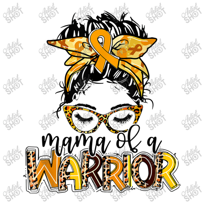 Childhood Cancer Awareness Mama Of A Warrior Gold Ribbon Jumbo Paper Bag - 18 X 7 X 18 3/4 | Artistshot