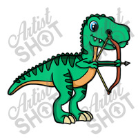 Cute Archery T-rex Bow Arrow Shooting Archer For Men Women Jumbo Paper Bag - 18 X 7 X 18 3/4 | Artistshot