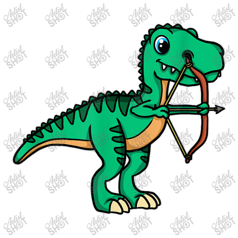 Cute Archery T-rex Bow Arrow Shooting Archer For Men Women Jumbo Paper Bag - 18 X 7 X 18 3/4 | Artistshot