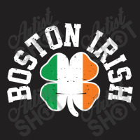 Boston Four Leaf Clover St.patrick T-shirt | Artistshot