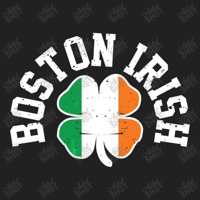 Boston Four Leaf Clover St.patrick Basic T-shirt | Artistshot