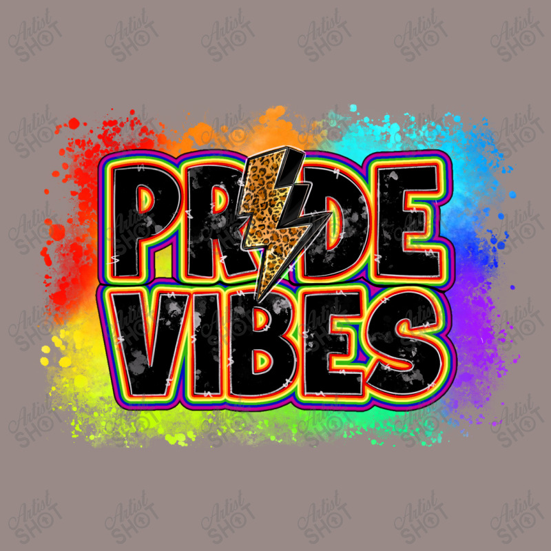 Pride Vibes Lightning Bolt Lgbt Vintage T-Shirt by LillyAllenDesigns | Artistshot