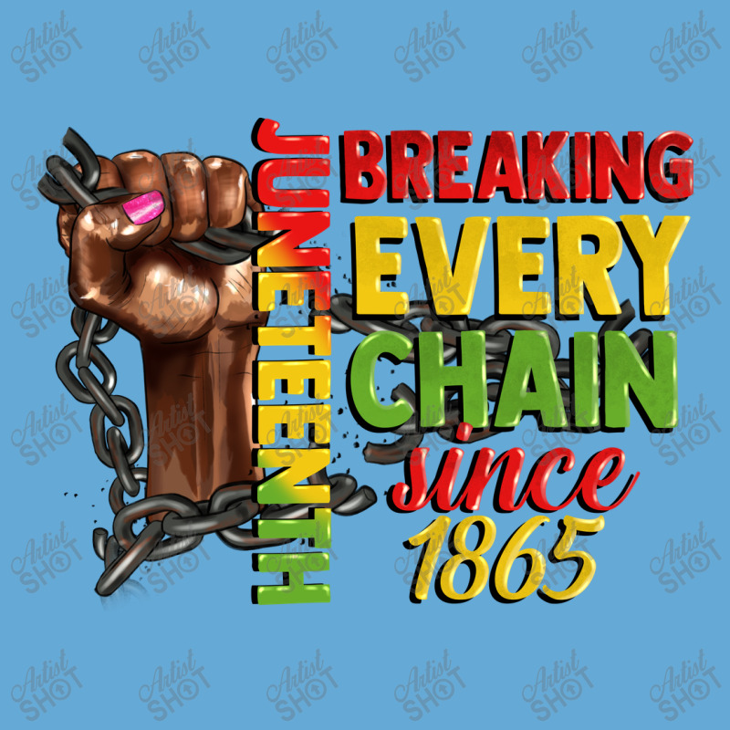 Juneteenth Breaking Every Chain Since 1865 Woman F Basic Youth T-shirt by CowGirlArtShop | Artistshot