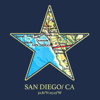 Retro Vintage Usa Map Of San Diego City In California T Shirt Baseball Cap | Artistshot