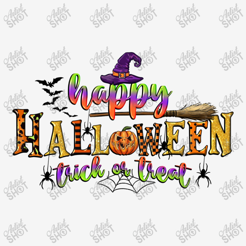 Happy Halloween Trick Or Treat Scorecard Crop Tee by CowGirlArtShop | Artistshot