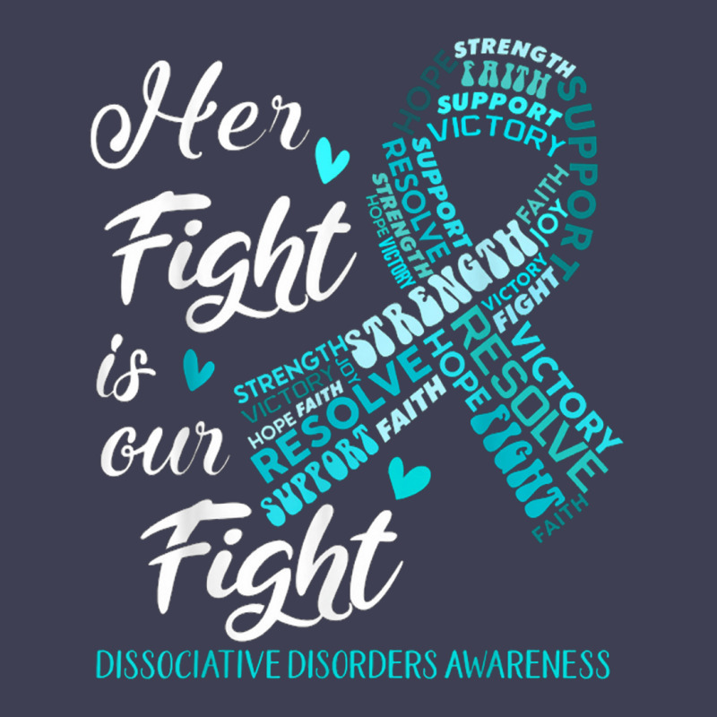 Dissociative Disorders Awareness Her Fight Is Our Fight Mesh Cap | Artistshot