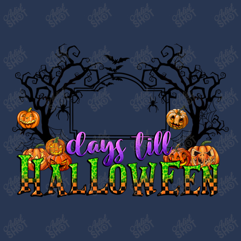 Days Till Halloween Men Denim Jacket | Artistshot