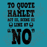 Hamlet Quote Funny Shakespeare Play Theater Humor Flat Bill Snapback Cap | Artistshot