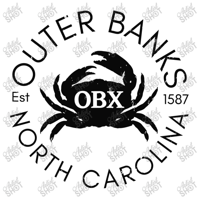 Outer Banks North Carolina Crab Obx Beach Summer Vintage Star Paper Bag ...