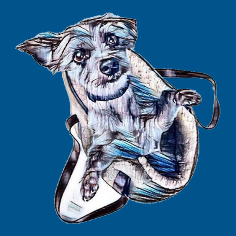 Cute Little Terrier Dog Stand Classic T-shirt by Kemnabi | Artistshot