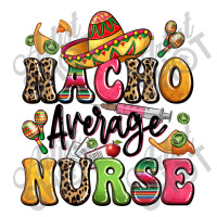 Nacho Average Nurse Raglan Crop Top | Artistshot