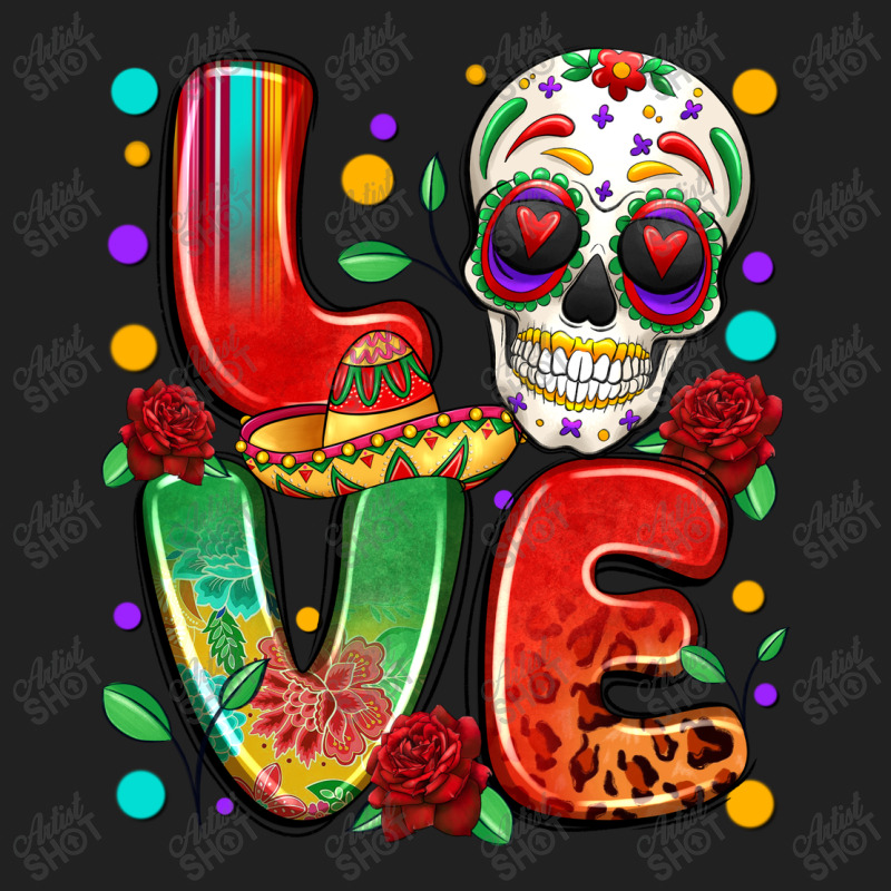 Cinco De Mayo Love Basic T-shirt by LillyAllenDesigns | Artistshot