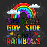 Come To The Gay Side We Have Rainbows Printed Hat | Artistshot