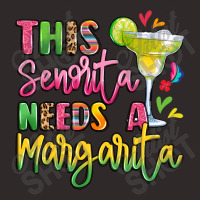 This Senorita Needs A Margarita Racerback Tank | Artistshot