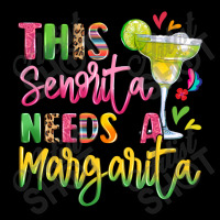 This Senorita Needs A Margarita Women's V-neck T-shirt | Artistshot