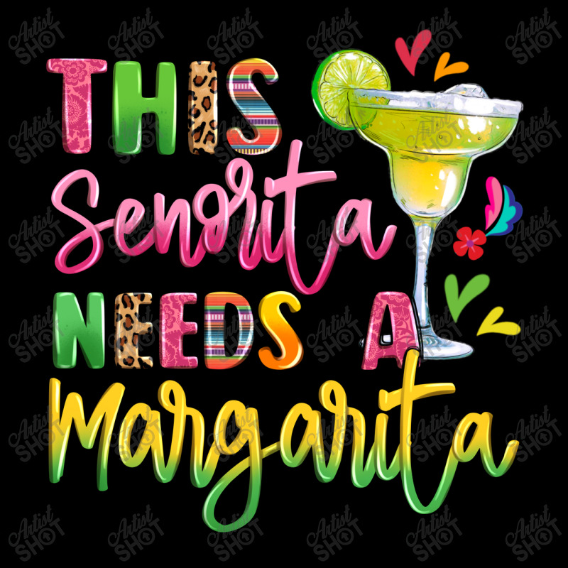 This Senorita Needs A Margarita Women's V-Neck T-Shirt by LillyAllenDesigns | Artistshot