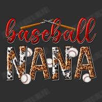 Baseball Nana With Leopard Oval Leatherette Patch | Artistshot