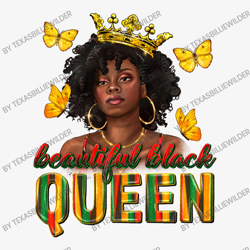 Beautiful Black Queen Ladies Fitted T-Shirt by texasbilliewilder | Artistshot