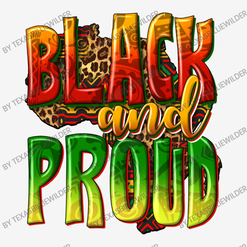 Black And Proud Graphic Youth T-shirt by texasbilliewilder | Artistshot