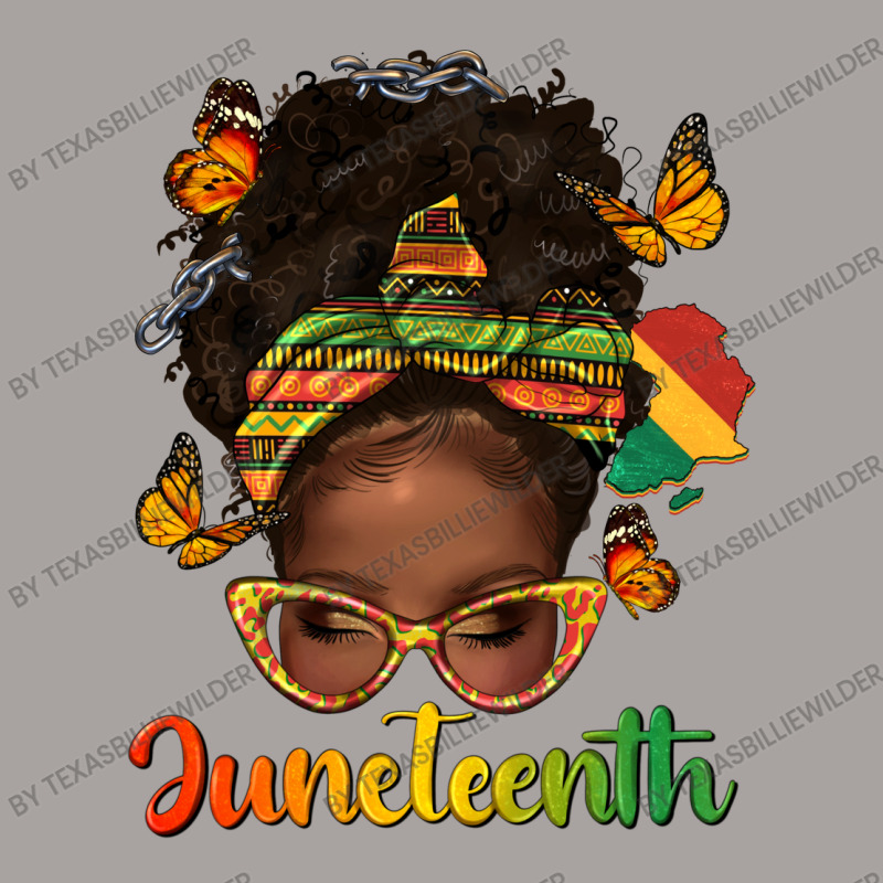 Afro Messy Bun Juneteenth Racerback Tank by texasbilliewilder | Artistshot