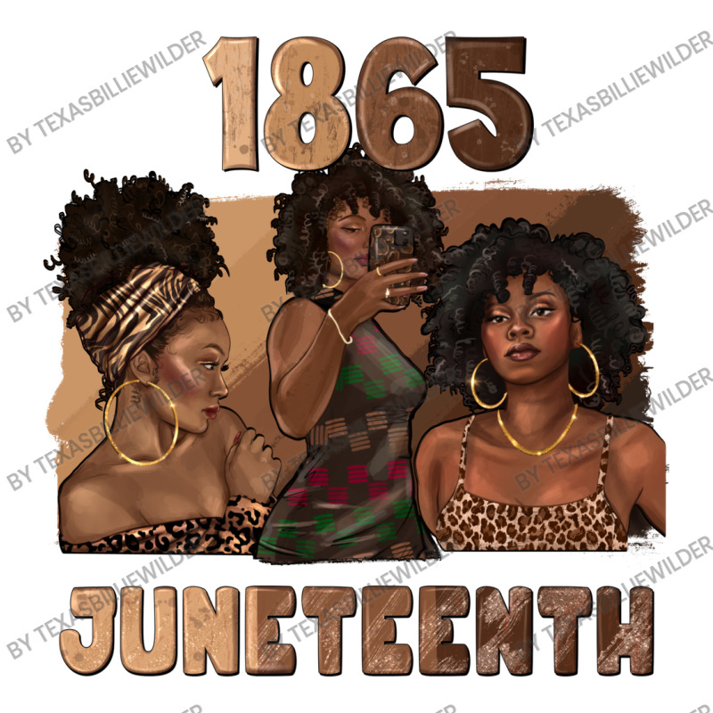 1865 Juneteenth Melanin With Afro Youth Sweatshirt by texasbilliewilder | Artistshot