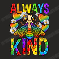 Always Bee Kind Pride Lgbtq Ladies Fitted T-shirt | Artistshot