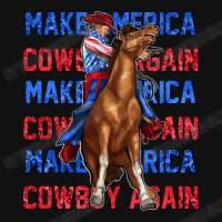 Make America Cowboy Again Portrait Canvas Print | Artistshot