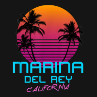 Marina Del Rey California Retro 80s T Shirt Mesh Cap | Artistshot