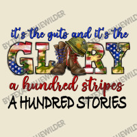 Its The Guts And Its The Glory A Hundred Stripes Cropped Hoodie | Artistshot