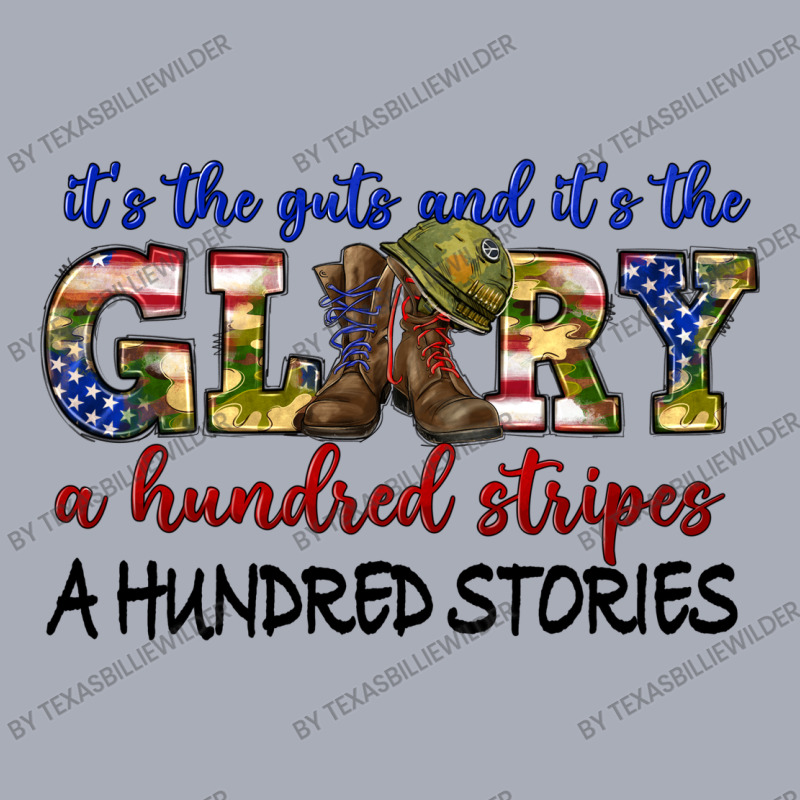 Its The Guts And Its The Glory A Hundred Stripes Tank Dress by texasbilliewilder | Artistshot