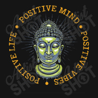 Buddhism Positive Life Positive Mind Buddha Meditation Mesh Cap | Artistshot