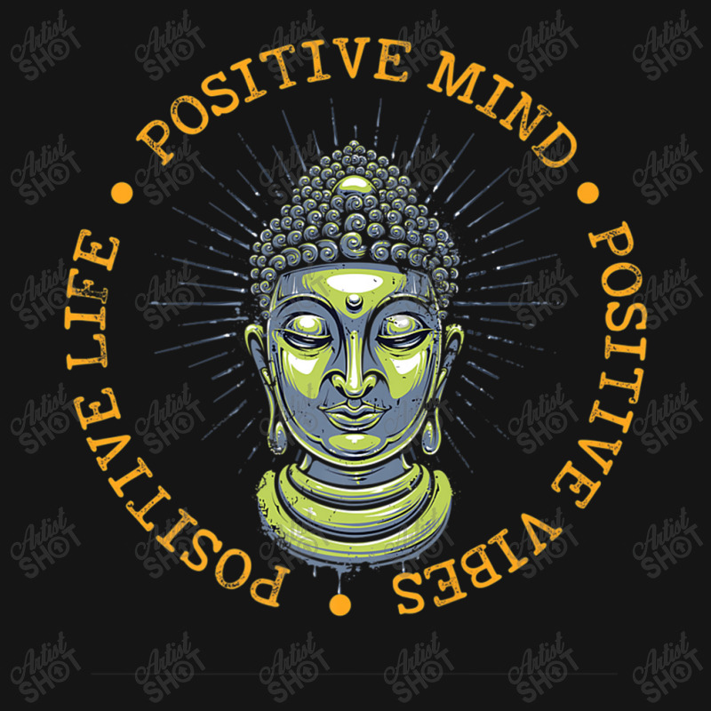 Buddhism Positive Life Positive Mind Buddha Meditation Mesh cap by criticizematter | Artistshot