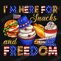 I M Here For Snacks And Freedom Motorcycle License Plate | Artistshot