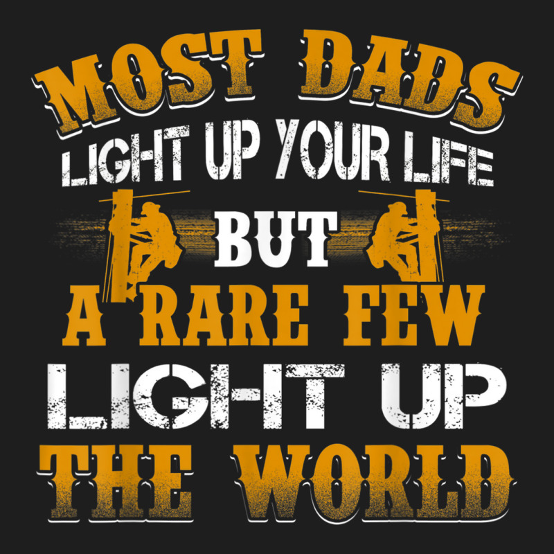 Rare Few Dad Light Up The World For Men Father Day Classic T-shirt by Tiktify | Artistshot