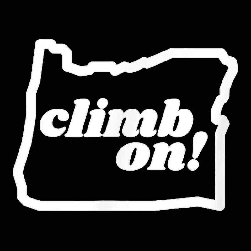 Oregon Climb On! Rock Climbing Bouldering T Shirt Camo Snapback | Artistshot