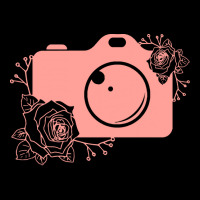 Photographer T  Shirt Pink Camera Silhouette T  Shirt Camo Snapback | Artistshot