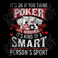 Funny Poker Smart Sport Distressed Texas Hold Em Card Game Flat Bill Snapback Cap | Artistshot