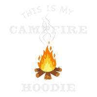 This Is My Campfire Hoodie Camping Campfire Fall Weather Pullover Hood Jumbo Paper Bag - 18 X 7 X 18 3/4 | Artistshot